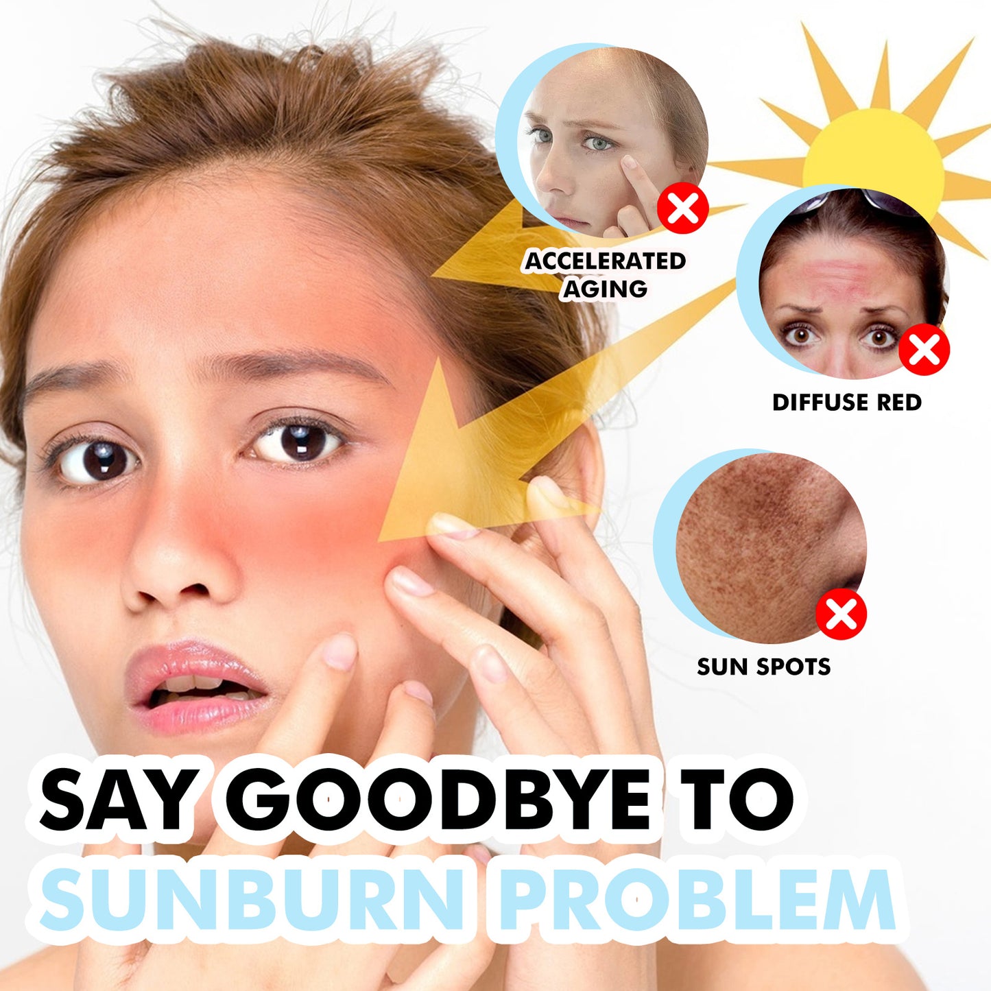 Hoygi Sunscreen Stick – Hyaluronic Acid UV Protection & Moisture Care