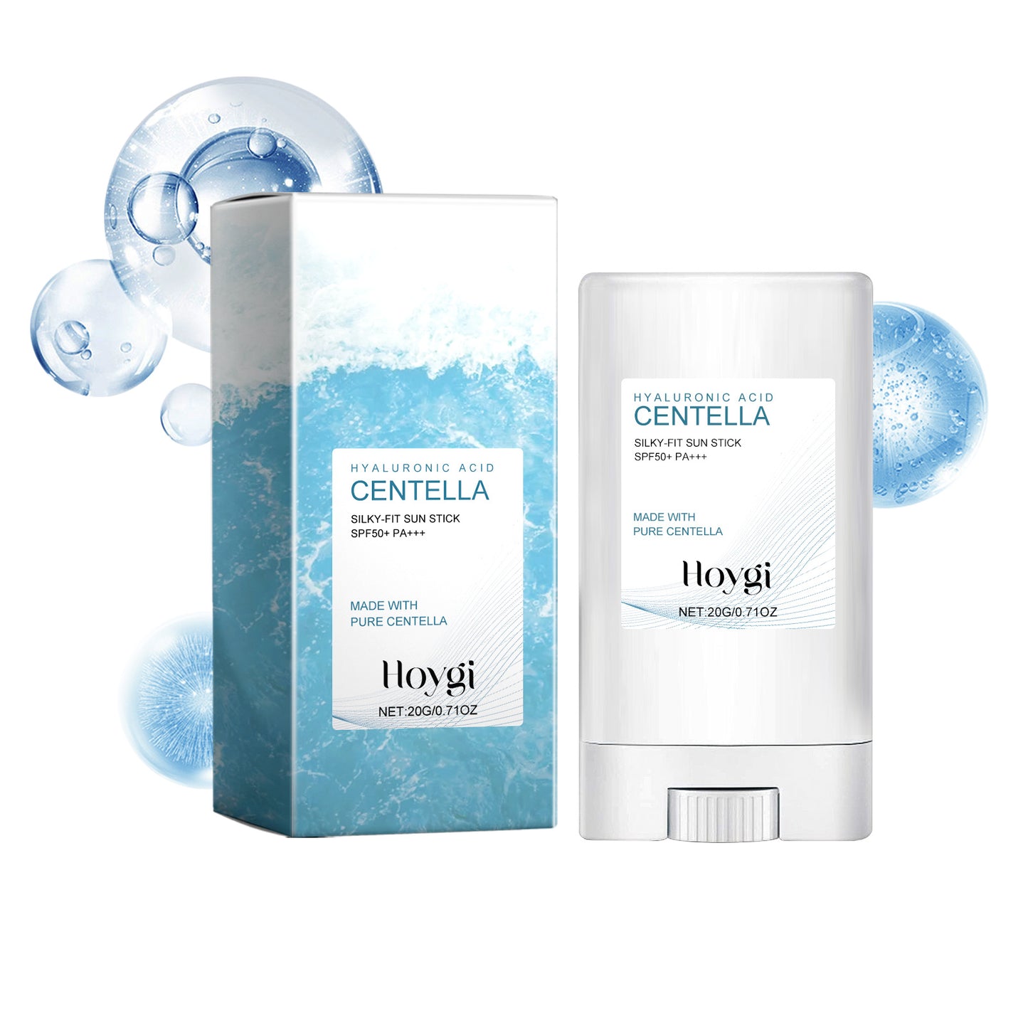 Hoygi Sunscreen Stick – Hyaluronic Acid UV Protection & Moisture Care