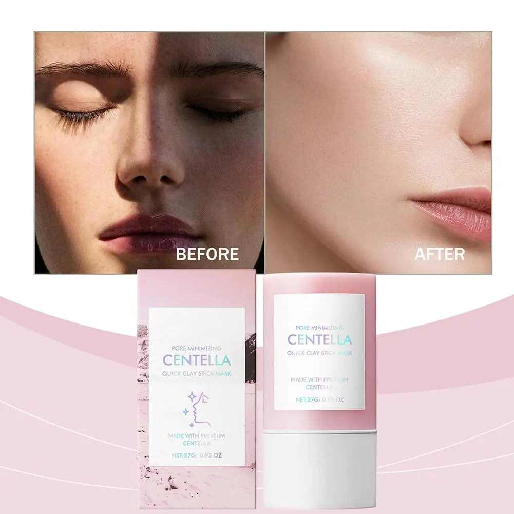 Centella Clay Stick Mask 27g – Deep Hydration, Pore Minimizing & Soothing Facial Care