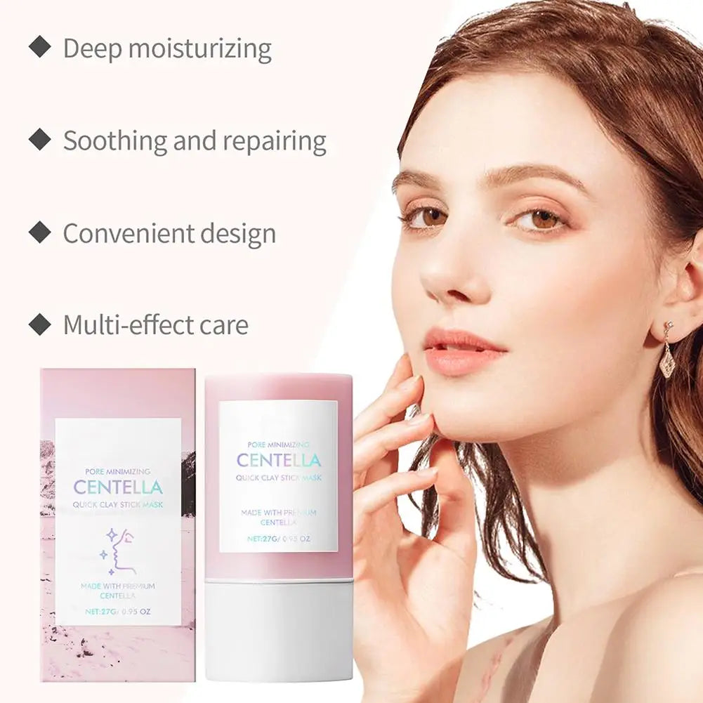 Centella Clay Stick Mask 27g – Deep Hydration, Pore Minimizing & Soothing Facial Care