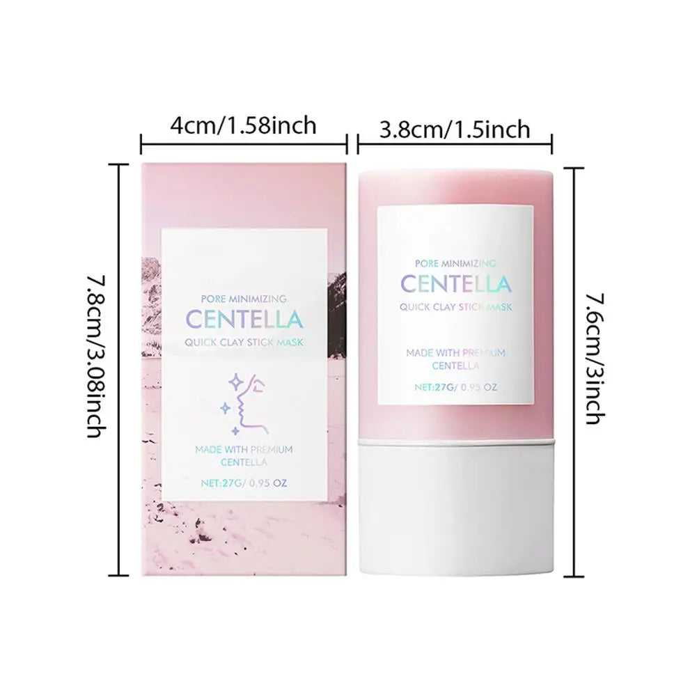 Centella Clay Stick Mask 27g – Deep Hydration, Pore Minimizing & Soothing Facial Care