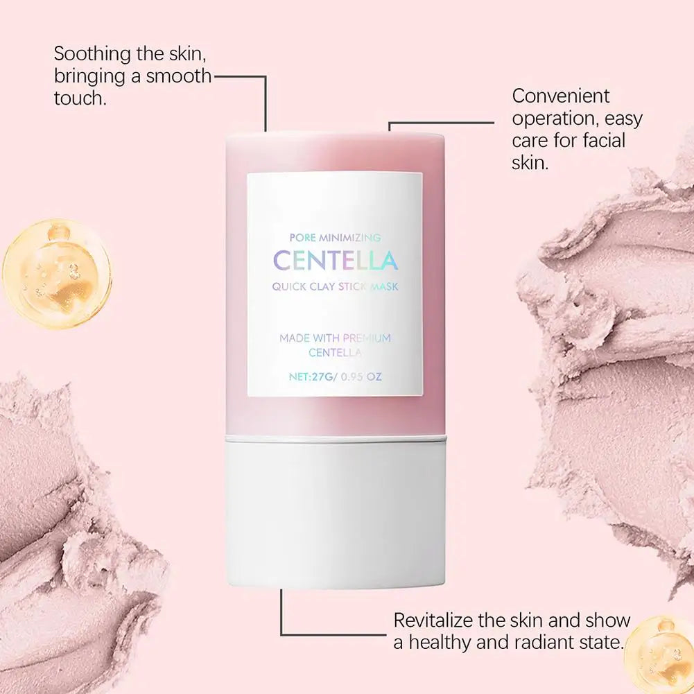 Centella Clay Stick Mask 27g – Deep Hydration, Pore Minimizing & Soothing Facial Care
