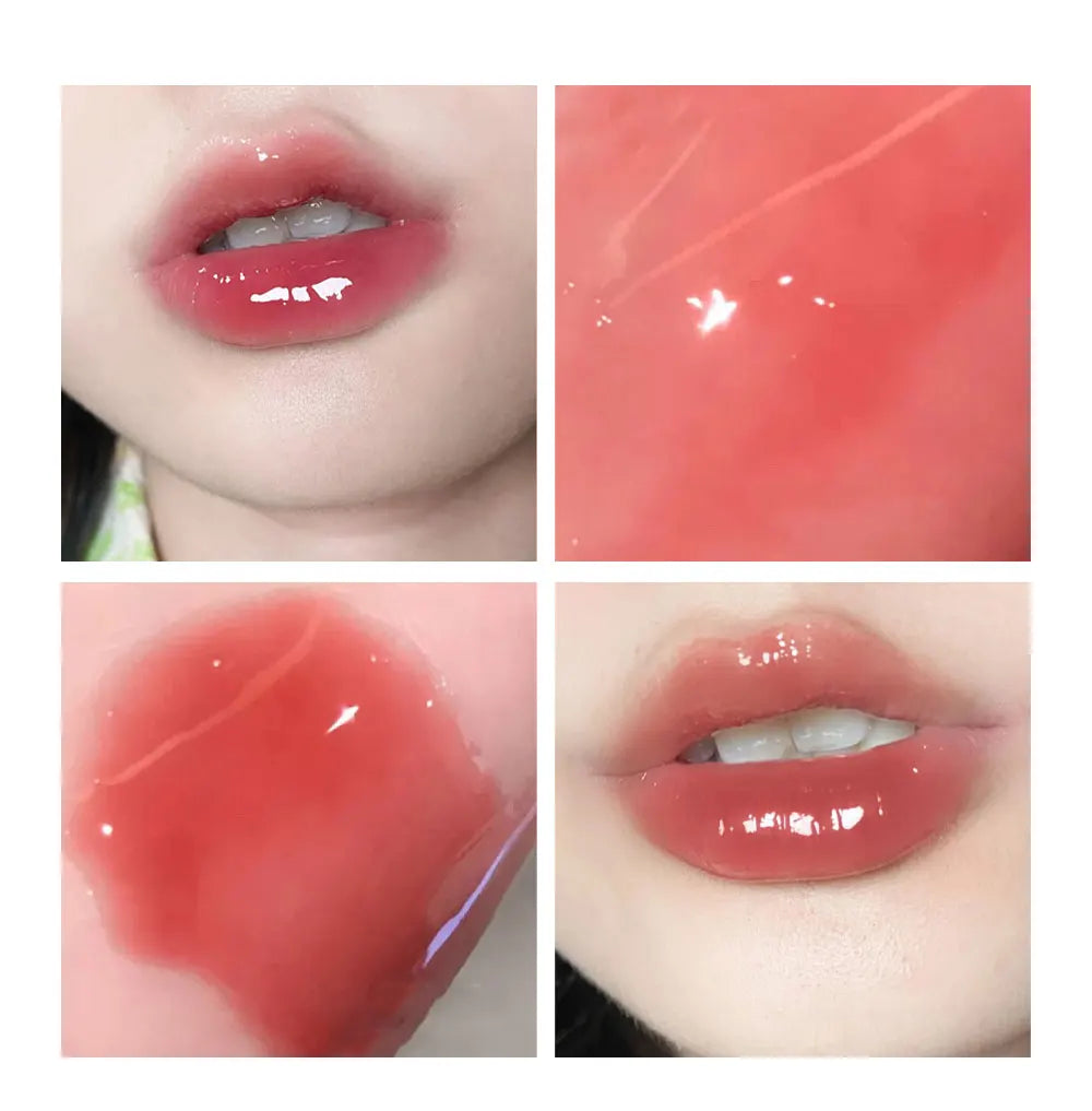 10-Piece Glitter Lip Gloss Set – Moisturizing, Non-Stick, Long-Lasting & Pearlescent Shine