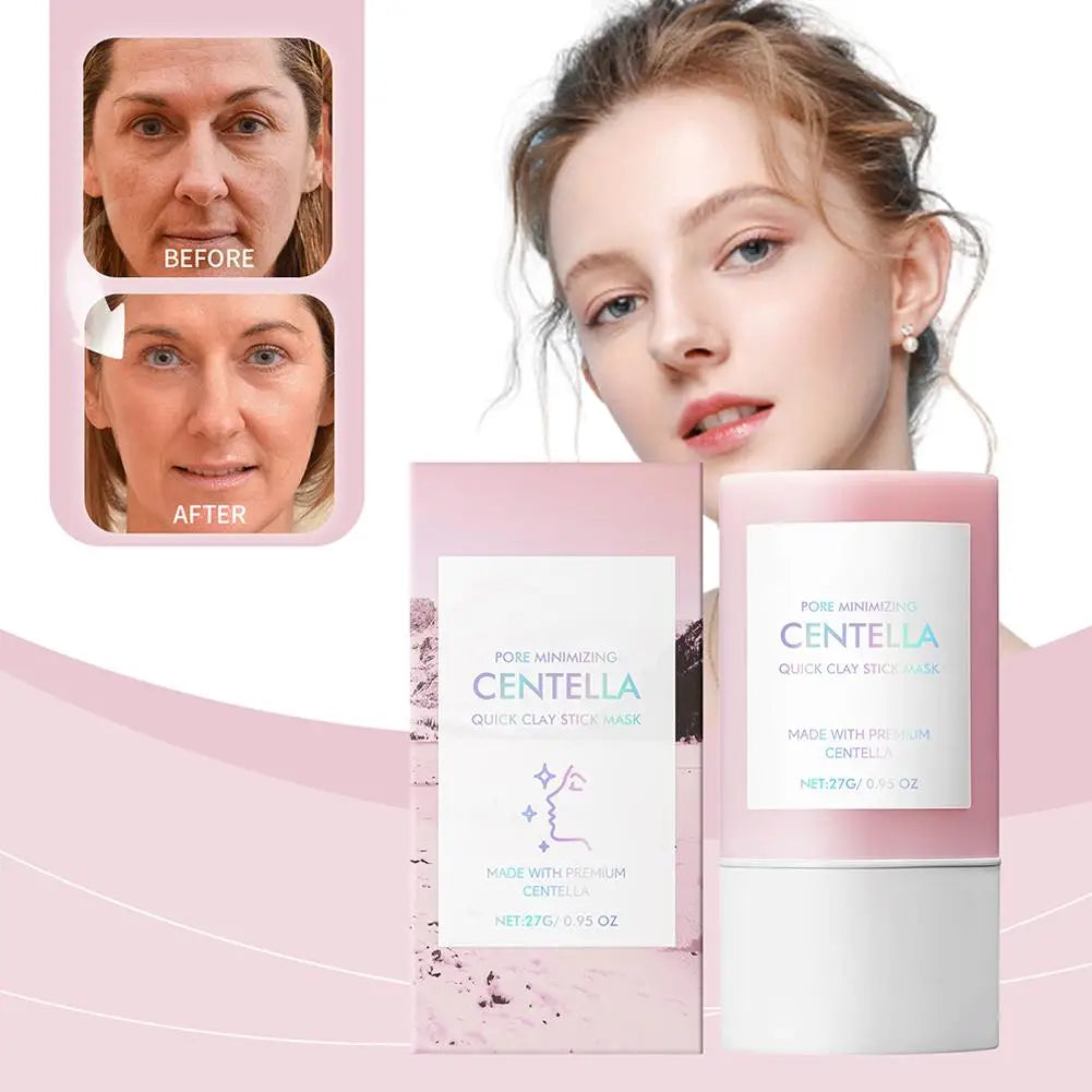 Centella Clay Stick Mask 27g – Deep Hydration, Pore Minimizing & Soothing Facial Care
