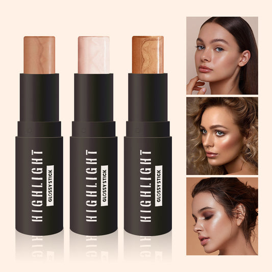 Pearlescent Brightening Contour Stick Bronze Lipstick