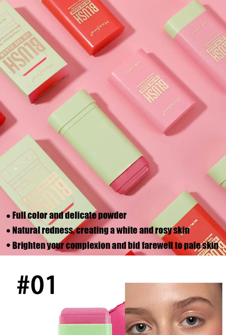 Multi-Functional Blush Stick – Waterproof, Long-Lasting & Easy to Blend