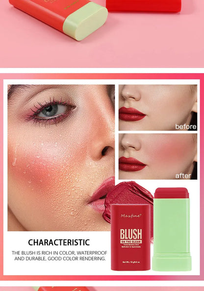 Multi-Functional Blush Stick – Waterproof, Long-Lasting & Easy to Blend
