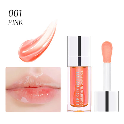 💖 3-in-1 Lip Glow Oil – Moisturizing, Plumping & Glossy Tint