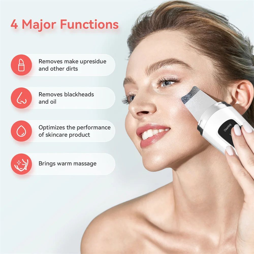 Ultrasonic Skin Scrubber & Blackhead Remover