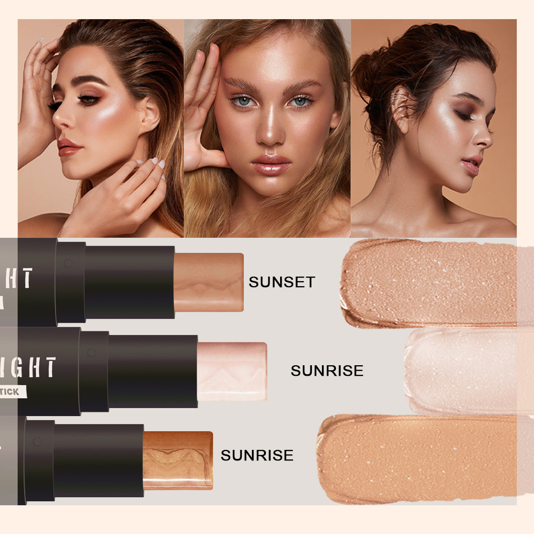 Pearlescent Brightening Contour Stick Bronze Lipstick